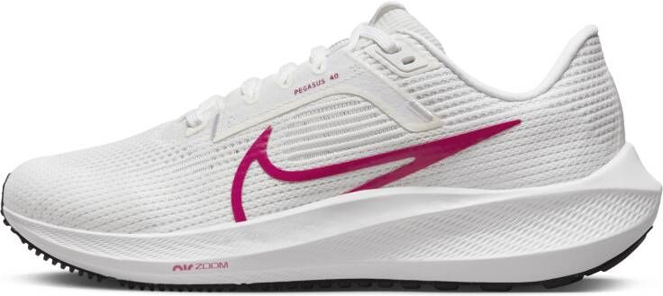 Nike Pegasus 40 Hardloopschoenen voor dames (straat) Wit