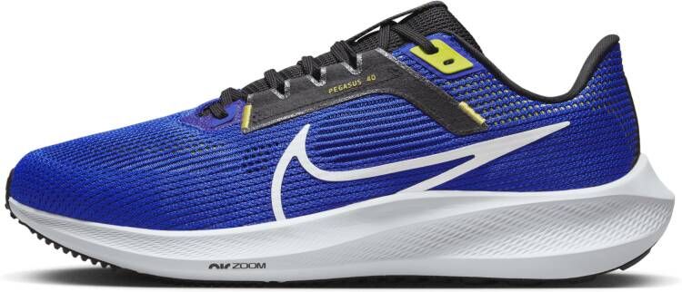 Nike Pegasus 40 hardloopschoenen voor heren (extra breed straat) Blauw