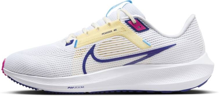 Nike Pegasus 40 Hardloopschoenen voor heren (straat) Wit