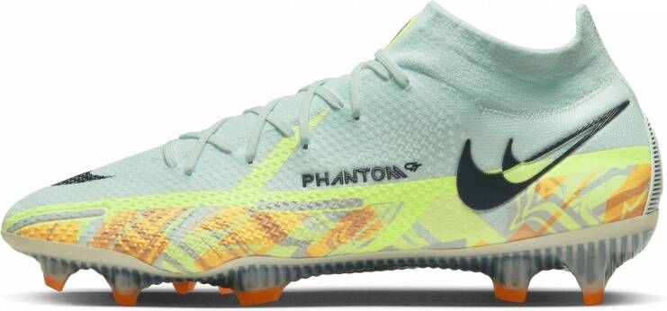 Nike Phantom GT2 Dynamic Fit Elite FG Voetbalschoenen (stevige ondergrond) Groen - Foto 2