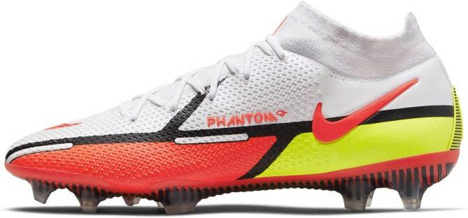 Nike Phantom GT2 Dynamic Fit Elite FG Voetbalschoenen(stevige ondergrond) Wit