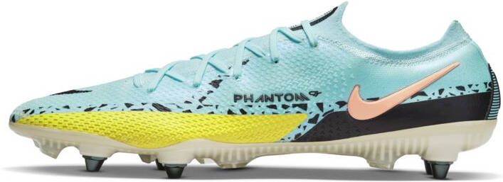 Nike Phantom GT2 Elite SG Pro AC Voetbalschoenen(zachte ondergrond) Blauw - Foto 2