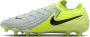 Nike Phantom GX II Elite Kunstgras Voetbalschoenen (AG) Neongeel Zilver Zwart - Thumbnail 1