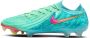 Nike Phantom GX II Elite Gras Voetbalschoenen (FG) Turquoise Lichtgroen Multicolor - Thumbnail 1