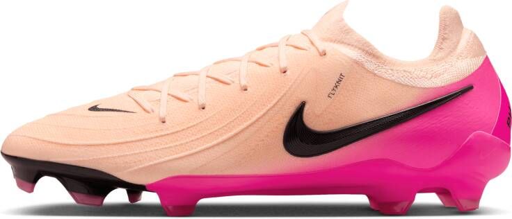 Nike Phantom GX 2 Pro low-top voetbalschoenen (stevige ondergrond) Oranje