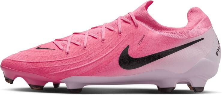 Nike Phantom GX 2 Pro low-top voetbalschoenen (stevige ondergrond) Roze
