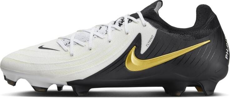 Nike Phantom GX 2 Pro low-top voetbalschoenen (stevige ondergrond) Wit