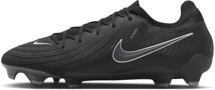 Nike Phantom GX 2 Pro low-top voetbalschoenen (stevige ondergrond) Zwart
