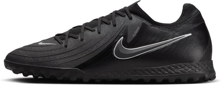 Nike Phantom GX 2 Pro low-top voetbalschoenen (turf) Zwart
