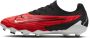 Nike Phantom GX Pro low top voetbalschoenen (stevige ondergrond) Rood - Thumbnail 1