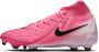 Nike Phantom Luna II Academy Gras Kunstgras Voetbalschoenen (MG) Felroze Lichtroze Zwart - Thumbnail 1