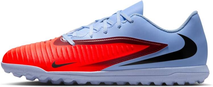 Nike Phantom 6 Low Club voetbalschoenen (turf) Blauw