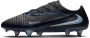 Nike Phantom 6 Low Elite voetbalschoenen (zachte ondergrond) Zwart - Thumbnail 1