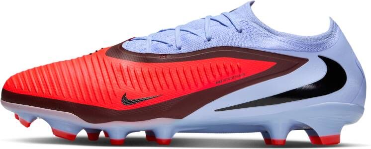 Nike Phantom 6 Low Pro voetbalschoenen (stevige ondergrond) Blauw