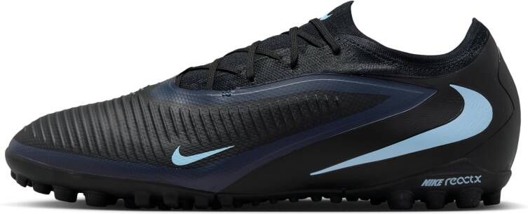 Nike Phantom 6 Low Pro voetbalschoenen (turf) Zwart