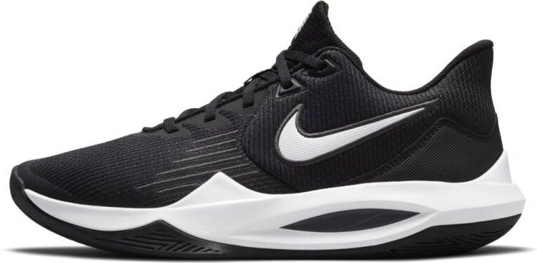 Nike Precision 5 Basketbalschoen Zwart