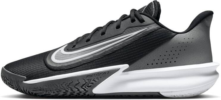Nike Precision 7 Heren Schoenen Zwart Maat: 42.5 Mesh Synthetisch Foot Locker