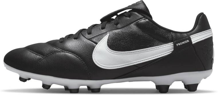 Nike Premier 3 low top voetbalschoenen (stevige ondergrond) Zwart