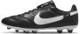 Nike Premier 3 low top voetbalschoenen (stevige ondergrond) Zwart - Thumbnail 1