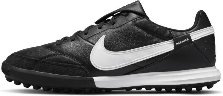Nike Premier 3 low top voetbalschoenen (turf) Zwart