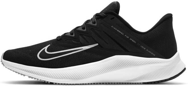 Nike Quest 3 Hardloopschoenen voor heren(straat) Zwart