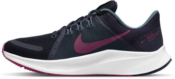 Nike Quest 4 Hardloopschoenen voor dames(straat) Blauw