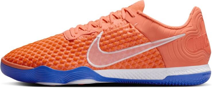 Nike React Gato Zaalvoetbalschoenen (IN) Oranje Blauw Wit