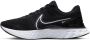 Nike React Infinity Run Flyknit 3 Hardloopschoenen voor heren(straat) Black White Heren - Thumbnail 2