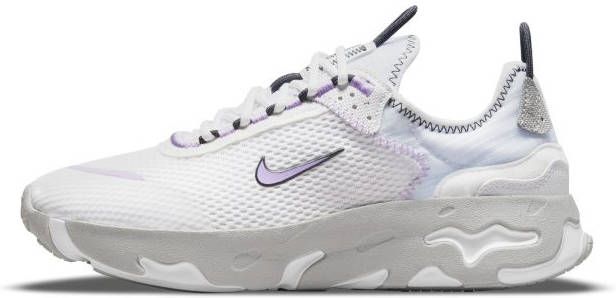 Nike React Live (GS) White Lilac Fog Grey Off Noir - Foto 4