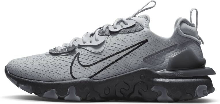 Nike Herenschoenen React Vision Wolf Grey Iron Grey Black- Heren Wolf Grey Iron Grey Black