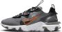 Nike React Vision Running Schoenen smoke grey black bright mandarin maat: 44.5 beschikbare maaten:44.5 45 46 - Thumbnail 1