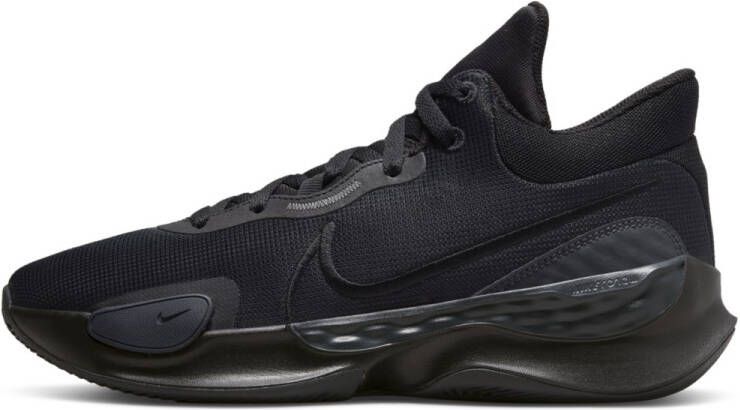 Nike Renew Elevate 3 Black Black Anthracite Schoenmaat 42 1 2 Basketball Performance Mid DD9304 001 - Foto 2