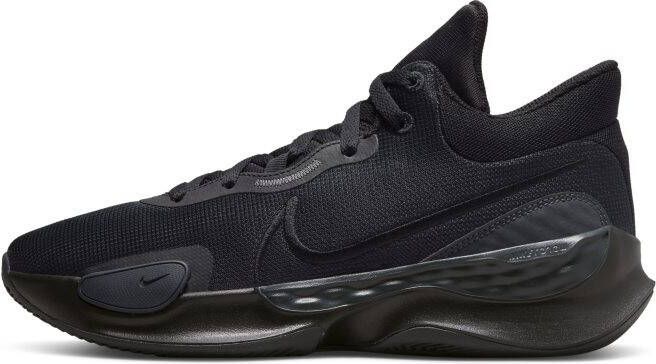 Nike Renew Elevate 3 Basketbalschoenen Zwart
