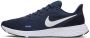 Nike Revolution 5 Hardloopschoenen voor heren (straat) Blauw - Thumbnail 5