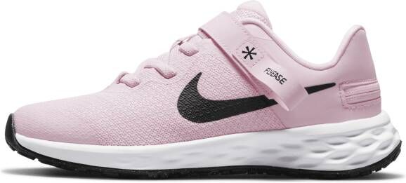 Nike Revolution 6 FlyEase Eenvoudig aan en uit te trekken kleuterschoenen Roze