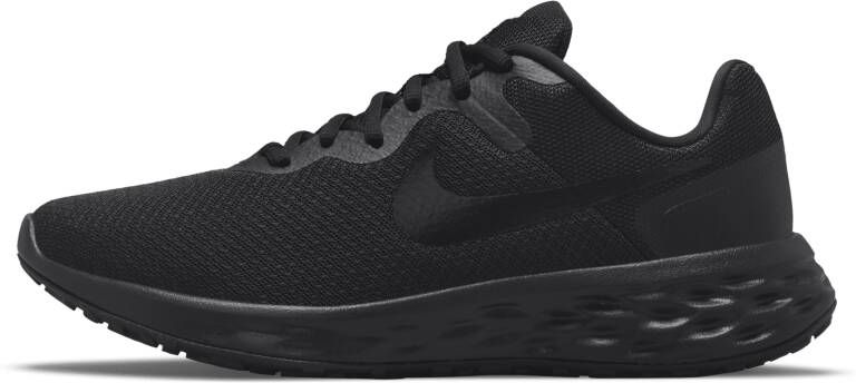 Nike Revolution 6 hardloopschoenen voor dames (straat) Zwart