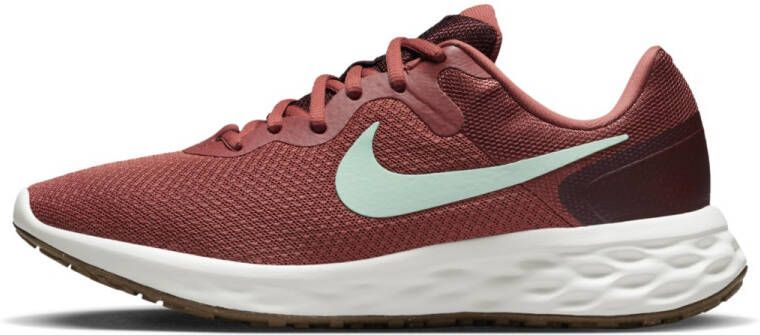 Nike Revolution 6 Next Nature Hardloopschoenen voor dames (straat) Rood