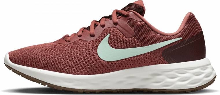 Nike Revolution 6 Next Nature Hardloopschoenen voor dames (straat) Rood - Foto 4