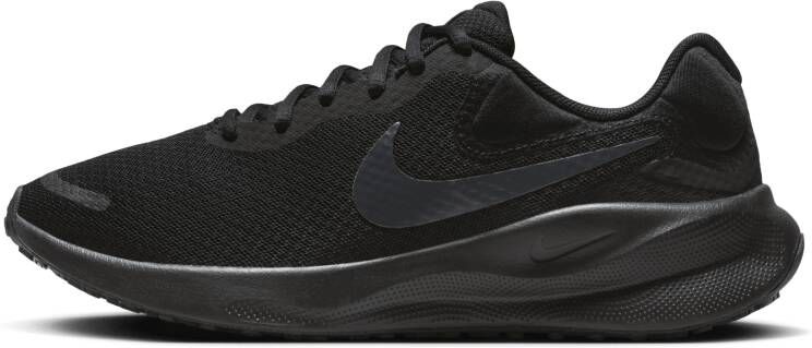 Nike Revolution 7 hardloopschoenen voor dames (straat) Zwart