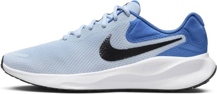 Nike Revolution 7 hardloopschoenen voor heren (extra breed straat) Blauw