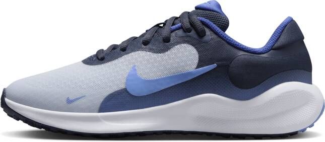 Nike Revolution 7 Unisex Schoenen Grijs Maat: 33.5 Mesh Synthetisch Foot Locker