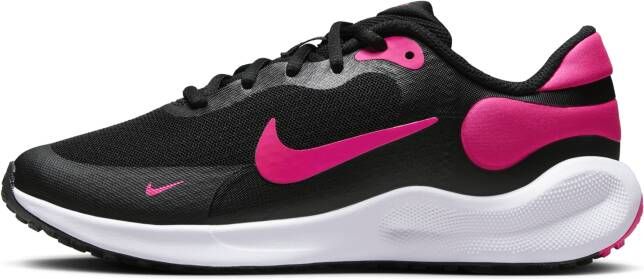 Nike Revolution 7 hardloopschoenen voor kids Zwart