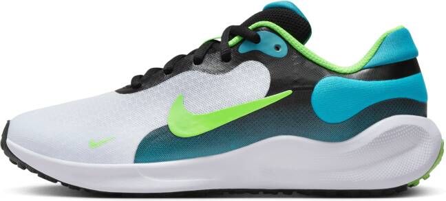 Nike Revolution 7 hardloopschoenen voor kids Zwart