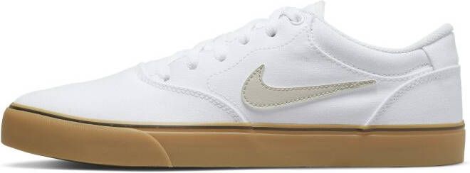 Nike SB Chron 2 Canvas Skateschoen Wit