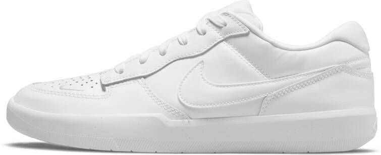 Nike SB Force 58 Premium Skateschoenen wit