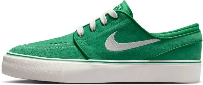 Nike SB Stefan Janoski skateschoenen voor kids Groen