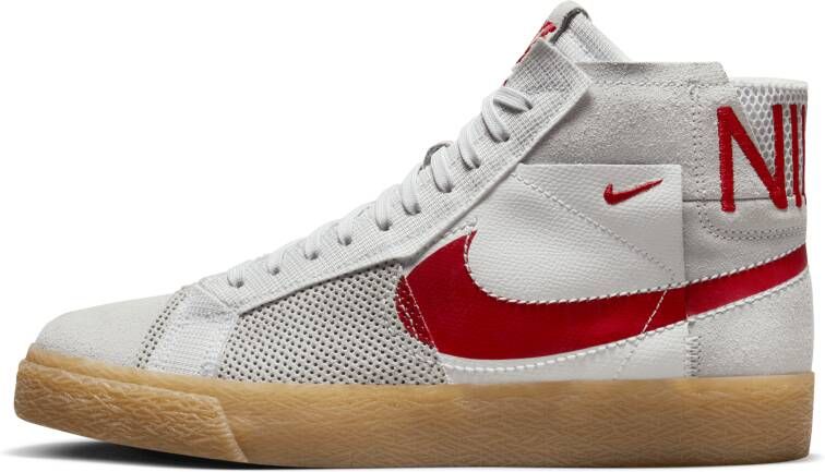 Nike SB Zoom Blazer Mid Premium Skateschoenen Wit