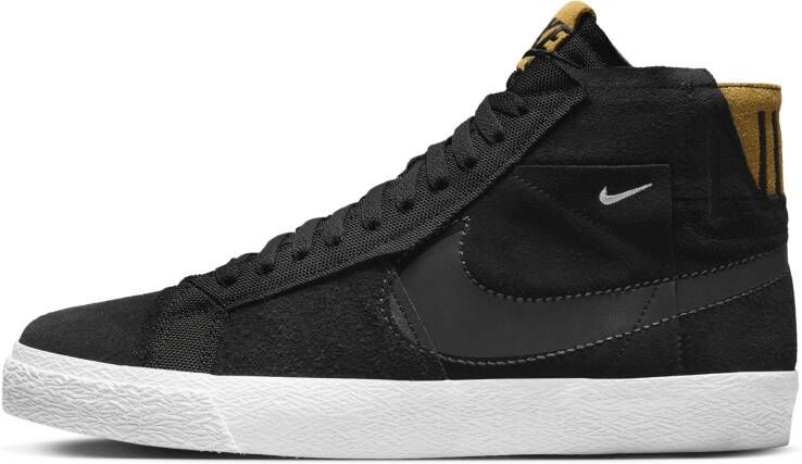 Nike SB Zoom Blazer Mid Premium Skateschoenen Zwart