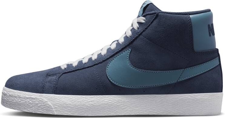 Nike SB Zoom Blazer Mid Skateschoenen Blauw