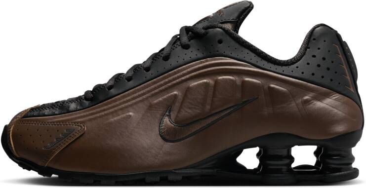 Nike Shox Dames Schoenen Bruin Maat: 36.5 Leer Foot Locker